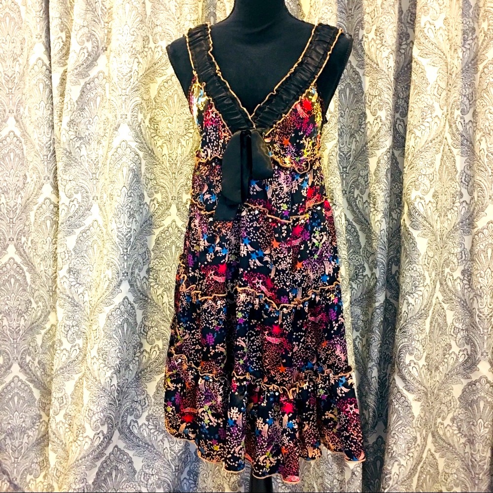 Celestial Print Dress